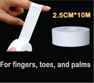 White Athletic Sports Tape Mueller Tape Skin Film Tape Finger Tape Muscle Tape Finger Bandage Basketball Strapping Tennis Tape