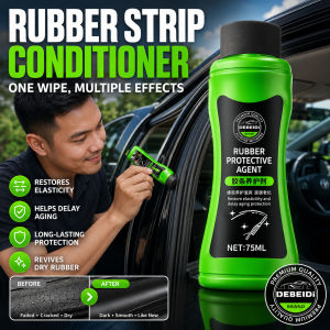 Car Rubber Strip Maintenance Agent Effective Rubber Rejuvenation Spray Softens And Restores Rubber Eliminates Noise For Window And Door Seals