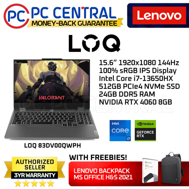 Lenovo LOQ 15IRX9 83DV00QWPH Gaming Laptop FHD 144Hz