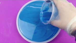 DIY Tray Resin Molds Round Tray Silicone Molds for Plate Dish Epoxy Resin Casting Home Decoration with Edges