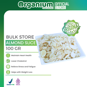 Organium Almond Slice 100g