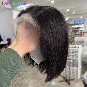 8inch Wig Human Hair Original T Part Human Hair Wigs Straight Bob Wig with Baby Hair Short Bob Lace Wigs Wig for Women Human Hair True Hair