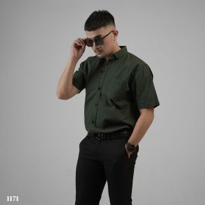 MZONE inline badgeVENGOZ Kemeja Pria Slim Fit - Viscose Ultra White OXFORD