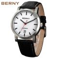 BERNY Watch for Men Mechanical Automatic Watches Seagull Luxury Brand Male Clock Water Resistant Swiss Railway Men's Wristwatch. 