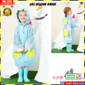 JAS HUJAN ANAK PEREMPUAN KOREA MANTEL RAINCOAT KIDS KOREA IMPORT A69t