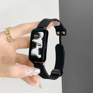 Silicone Magnetic Buckle Wristband with soft case for Huawei Band 11 11Pro 10 9 8 Wrist Sports Strap 2in1