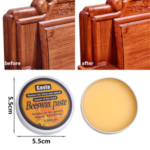 Beeswax Furniture Polish Natural Wood Conditioner Wear-resistant Furniture Care Multipurpose Beeswax for Wooden Tools Care Wax