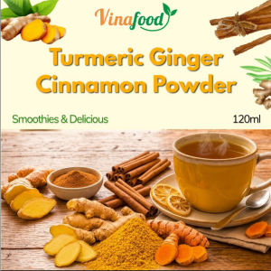 Ginger Turmeric Cinnamon Powder-Improve Digestion Support Brain Weight Skin and Sleep