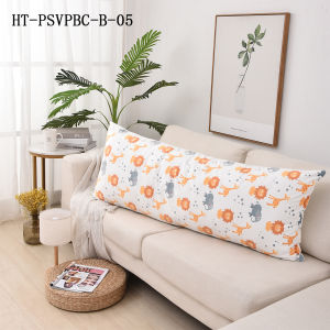 Floral Print Long Throw Pillow Cover Superfine Plush Body Pillow Case Big Size Soft Cozy Decorative Cushion Cover Pillowcase for Couch Bed Sofa Home Decor Bedding