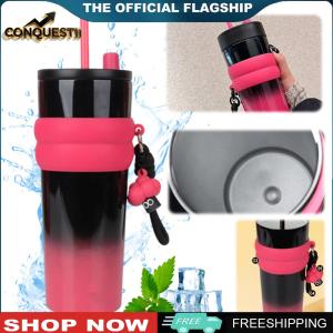 [Conquestii] 700ml Inner Insulated Cup 304 Stainless Steel Portable Space Kettle Waterproof Large Capacity Water Cups for Outdoor Camping Hiking Picnic