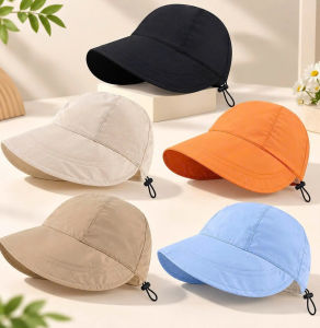 SNAPPY 4U Nón Vành Rộng Nữ Gấp Gọn Che Nắng – Mỏng Nhẹ Thoáng Khí | Dây Rút Gọn Nhẹ Đi Biển Du Lịch