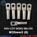 Đầu cốt đồng mạ dài, đầu cos mạ dài M16 M25 M35 M50 M70 M95 M120 M150 M185 M240 M300,  cosse đồng dài 16mm2 25mm2 35mm2 50mm2 70mm2 95mm2 120mm2 150mm2 185mm2 240mm2 300mm2. 