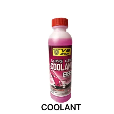 V8 COOLANT FOR MOTORCYCLE RADIATOR PINK AND GREEN 200mL READY TO USE