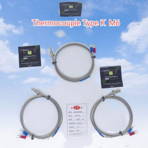ms7 Probe Sensor Suhu Termokopel Type K M6 Probe Pengukur Temperatur Thermo couple