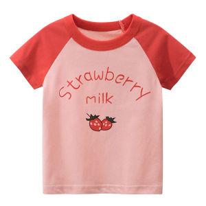 DEDEE KIDS เสื้อยืดเด็ก  ดญ เด็กหญิง อายุ 6เดือน - 8 ปี แขนสั้น ผ้าไม่แข็ง ใส่สบาย นิ่ม cotton100%  ซักแลเว ผ้าไม่หด ไม่ย้วย