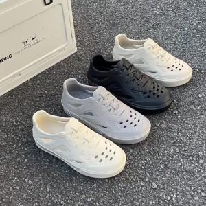 [Free Shipping] Coconut Hole Shoes Thick Sole MenS Summer Outdoor Sports Closed-Toe Slippers Non-Slip And Odor-Resistant Beach Sandals