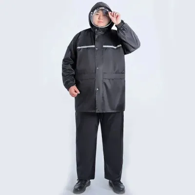 5XL 6XL 7XL Motorcycle Riding Large Size Raincoat Motorcycle Riding Raincoat Suits Extra Large Full Body Raincoat and Rain Pants