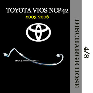 TOYOTA VIOS NCP42 2003-2006 YEAR 4/8 DISCHARGE HOSE (CAR AIR CONDITIONING) (COMPRESSOR-CONDENSER) HIGH PRESSURE