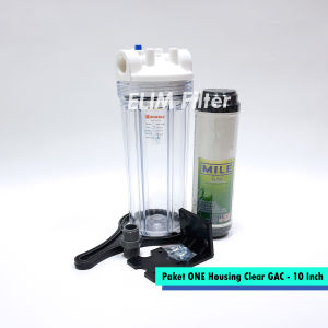 ELIM Filter - Paket ONE Housing + Catridge GAC 10 inch / Filter Air Sumur
