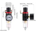 AFR2000 Pneumatic Air Compressor Pressure Regulator Oil Water Separator Filter Regulator Regulating Valve. 