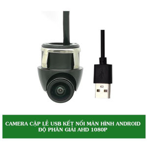 Camera Cặp Lề AHD 1080P Dùng Cho Màn Android Chân Cắm USB