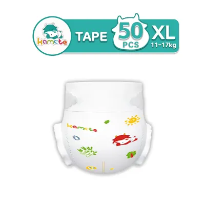 Yana Kamote Korean Premium Baby Diapers Magic Tape Ultra thin and dry 50pcs Free Shipping S -M-L- XL