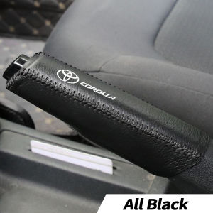 Xe TOYOTA Da Bọc vô lăng phanh tay Ô Tô Bánh Răng Phanh Tay Bảo Vệ Bìa Bọc phanh tay Bảo Vệ Cho Toyota Vios Hilux Rush Innova Veloz Fortuner Alphard Camry Hiace Raize
