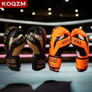 [COD] KOQZM KITCHEN Kids 6oz Professional Boxing Training Sparring Gloves PU Leather Kids Breathable Muay Thai Punching Karate Training Gloves
