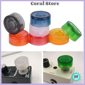 【Coral】💖【HOT SALE】🎈🎈 1x Footswitch Topper Colorful Plastic Bumpers Protector For Guitar Effect Pedal