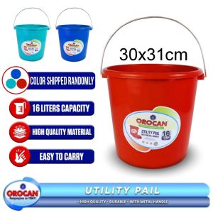 #OROCAN PAIL BODY WITH STAINLESS STEEL HANDLE / WATER PAIL / WATER CONTAINER / TIMBA / PAIL ONLY