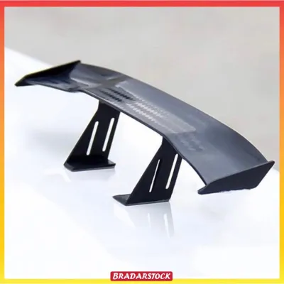MINI GT WING Rear Tail Wing GT Carbon Spoiler Wing Bodykit Cheap Spoiler Mini Auto Fiber Black Proton Perdua Honda Toyota Axia Accessories