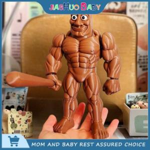 JiaShuo Baby Toy Tung Tung Tung Tung Sahur Bàn Trang Trí Nội Thất Sáng Tạo Vui 3D In Bức Tượng Sưu Tập Hình Tralala Đồ Chơi Búp Bê