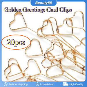 20pcs Flower Bouquet Metal Card Holder Metal Postcard Clips Flower Shop Packing Greetings Advanced