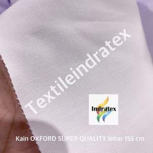 ( per 1 roll ) Kain katun OXFORD SUPER QUALITY putih tebal gulung lebar 155 cm isi 27 meter bahan baju kemeja hem seragam sekolah kerja masker pakaian dinas PDH PDL celana rok jumpsuit baju perawat suster printing sublime sublim sablon dekorasi