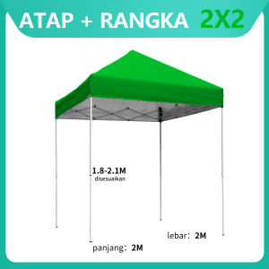 Tenda lipat 3x3/tenda jualan 2x2 Tenda Bazar 600D Outdoor Tenda Bazar Pameran