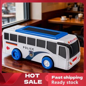 🚚【Local Express Delivery】🚚 Rotating Music Lighting Car School Bus Inertia Vehicle Kids Gift for Birthday Party Play Time