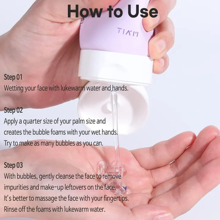 TIAM%20Snail%20&%20Azulene%20Low%20pH%20Cleanser%20200ml%20-%20Image%205
