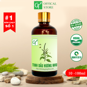Tinh Dầu Hương Nhu - 100% Thiên Nhiên Nguyên Chất - Chăm Sóc Tóc Giảm Rụng Tóc