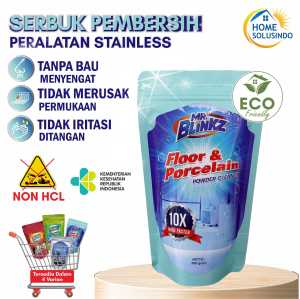 Serbuk Pembersih Kerak Keramik Lantai Kamar Mandi MRBLINKZ Floor Powder Cleaner