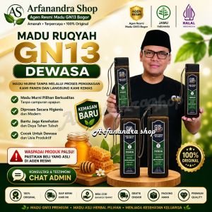 Madu Ruqyah GN13 Ustadz Gus Nur Original – Herbal Islami Bantu Pulihkan Energi dan Stamina Halal