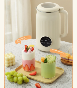 Fully automatic no-cook soybean milk machine Household touch screen wall breaking machine No filtering fully automatic soybean milk machine