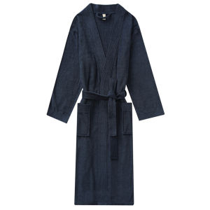 Sentexin Women Bath Robe V-Neck Robe Pajamas for Men Women Couple Robes Long Sleeve Nightgown Home Clothing Water Absorption