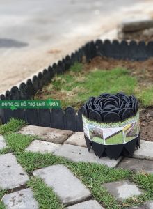 Hàng rào nhựa sân vườn dài 3 met cao 15cm hàng rào viền vườn trồng rau