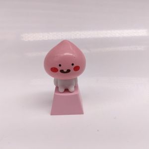 Kirby Handmade Key Cap Cute Three-Dimensional Single Cartoon Transparent Creative ESC Mechanical Keyboard Button Single