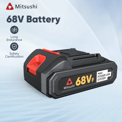 [Free 2pcs Battery] Mitsushi 48V/68V Pressure Washer Portable Washer Car Machine Set Wireless Car Agriculture Water Gun 2 Battery High Power Cordless Car Wash Spray Water Gun Set