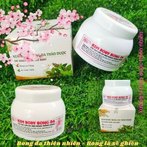 KEM BODY BONG TÁI TẠO DA 250gr THÁCH THỨC MỌI LÀN DA ĐEN SẠM Peel Body Tái Tạo Da Toàn Thân peel nách thay da sinh học ủ trắng tắm trắng