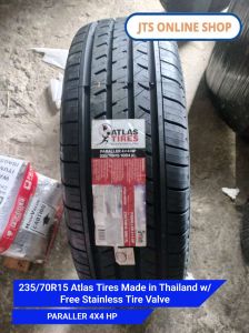 235/70R15 Atlas Tires Paraller 4x4 HP Made in Thailand w/ Free Stainless Tire Valve