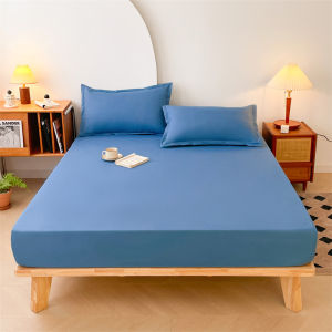 SUNLIGHT HOME Waterproof Bedsheet 9 ColorsSolid Color Bed SheetMulti-pattern Fitted Bed SheetBreathable Mattress Protector