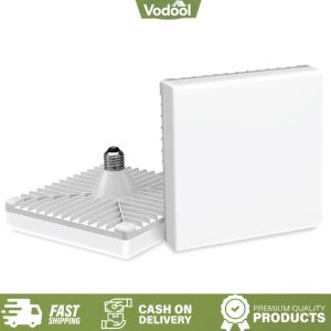 [VSC] Square LED Bulb 60W 6500K E27 Base Square Ceiling Lamp for Living Room Bathroom Bedroom Kitchen