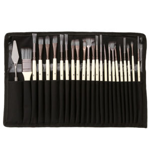 24Pcs Kuas Lukis Set / Watercolor Paint Brushes / Artist Paint Brushes Set